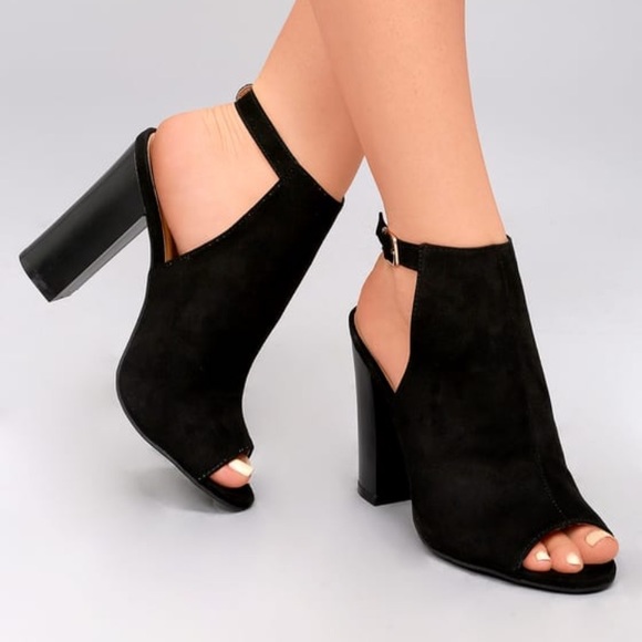 Report Shoes - Report Peep Toed Booties
